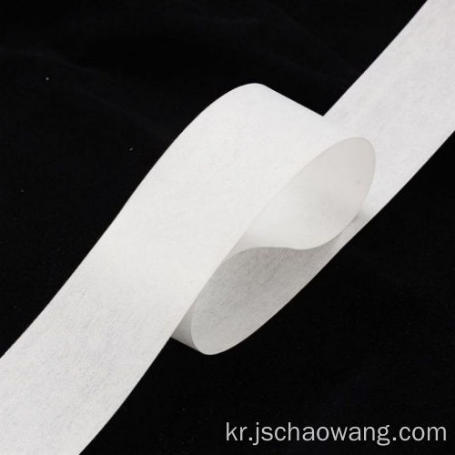 45G 흰색 부직포 케이블 포장 테이프